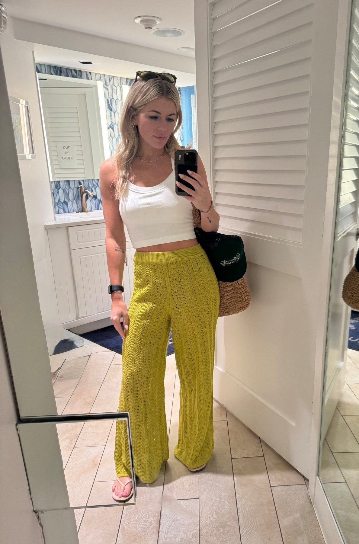 The perfect white cropped tank top! Comes with a built in bra 

#LTKootd #LTKActive