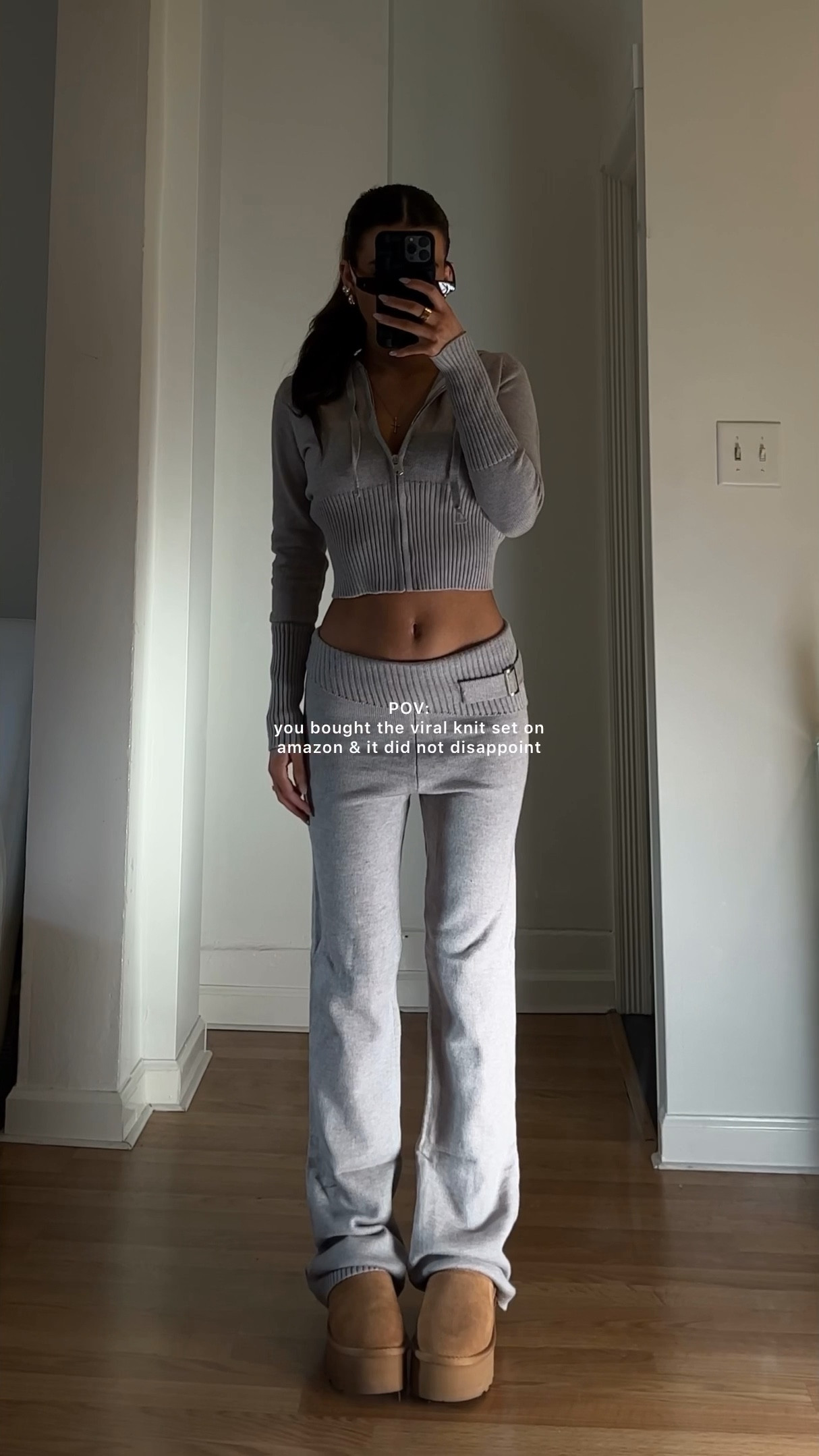 The viral grey knit set! I’m wearing a size small! #FoundItOnAmazon

#LTKfit #LTKunder50 #LTKstyletip