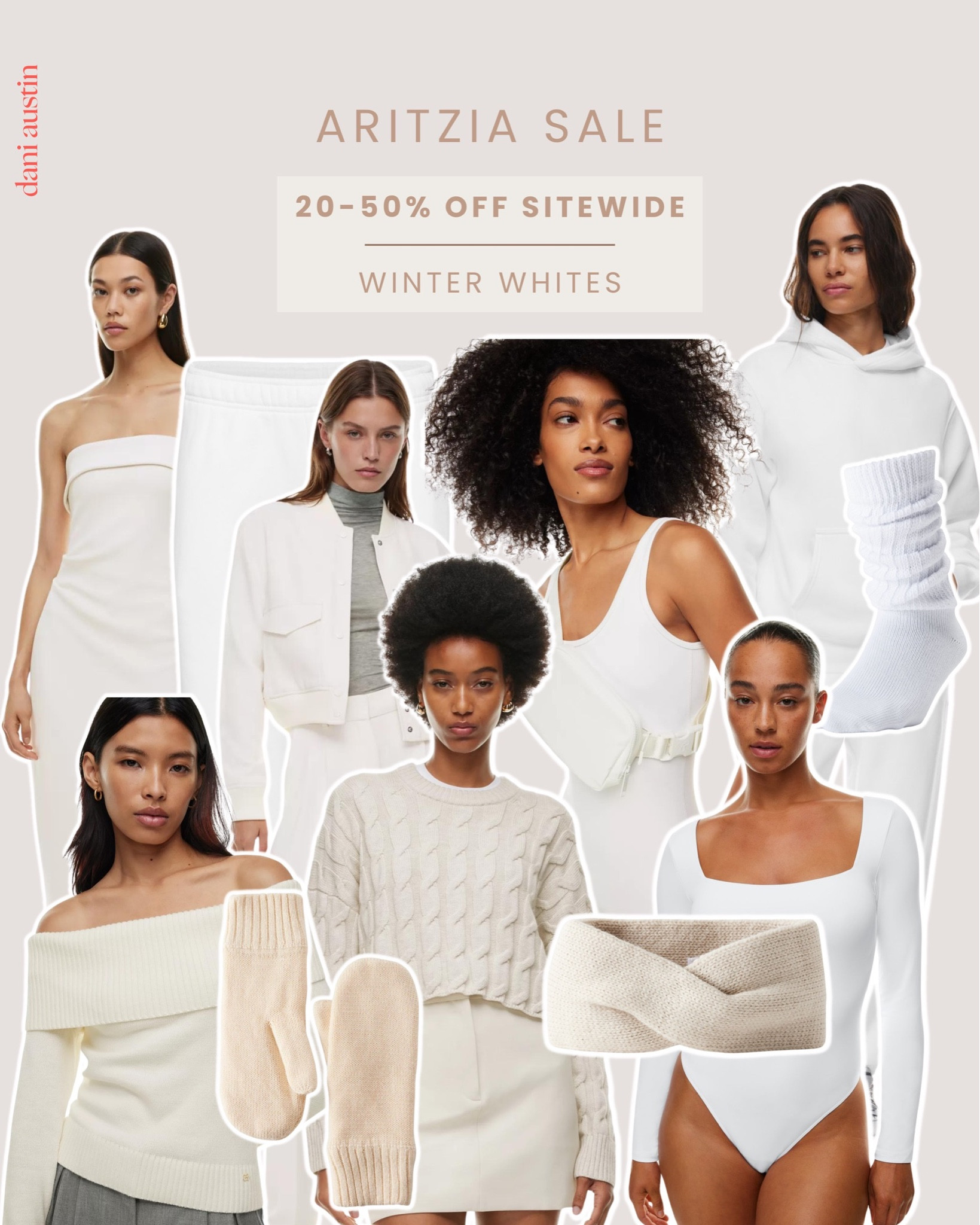 Winter whites ❄️ Aritzia end of year sale!! 20-50% off everything!  

#LTKfindsunder50 #LTKsalealert #LTKfindsunder100