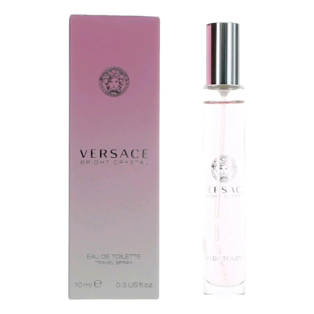 Versace Bright Crystal by Versace, 0.3 oz EDT Travel Spray for Women | Shop Simon