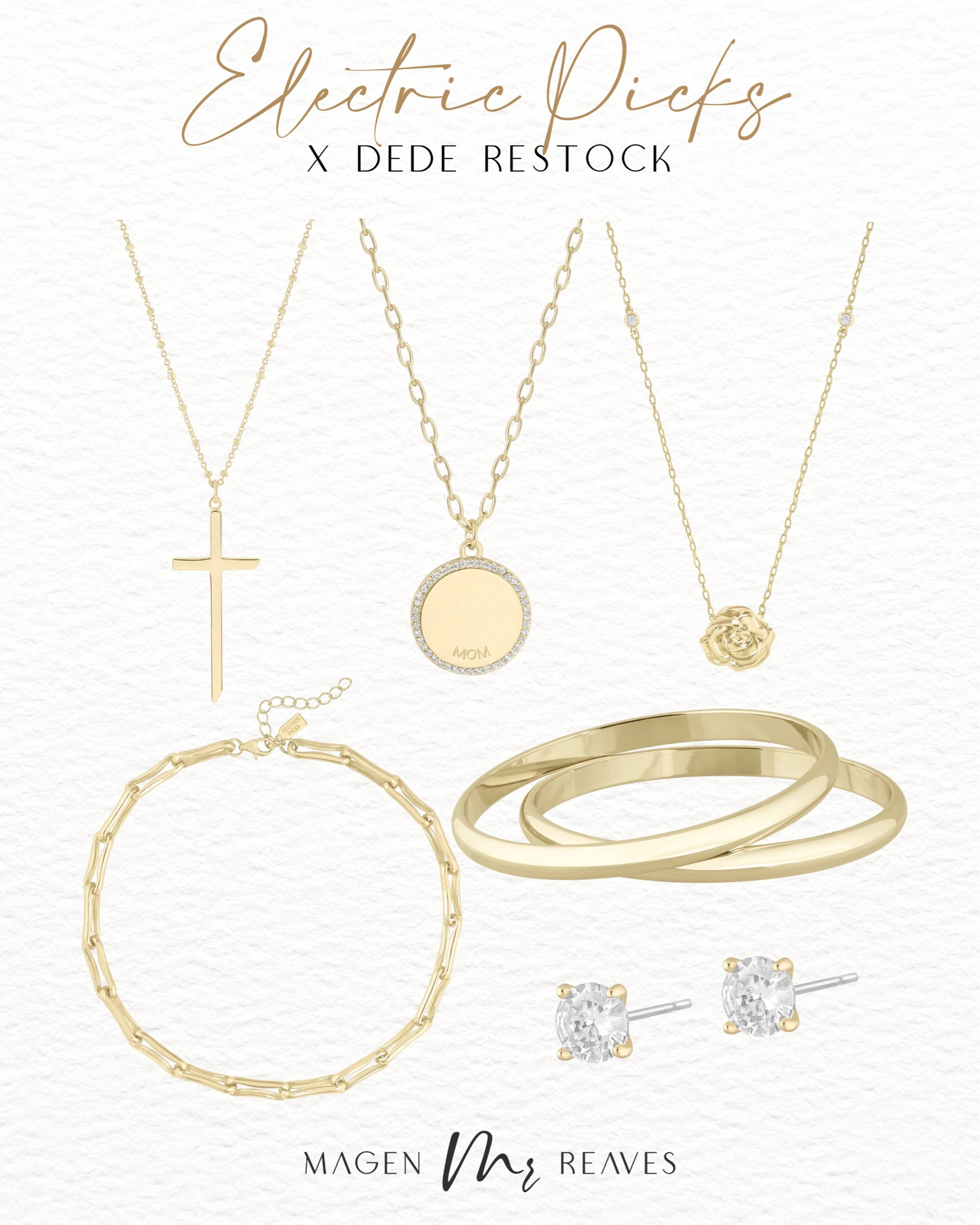 Jewelry - Electric Picks - gold accessories

#LTKStyleTip #LTKSeasonal