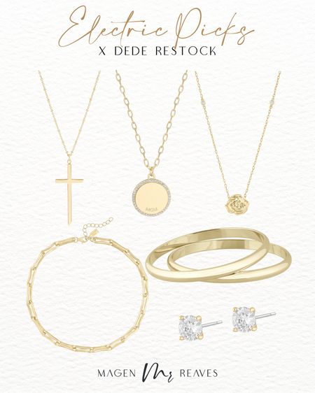 Jewelry - Electric Picks - gold accessories

#LTKStyleTip #LTKSeasonal