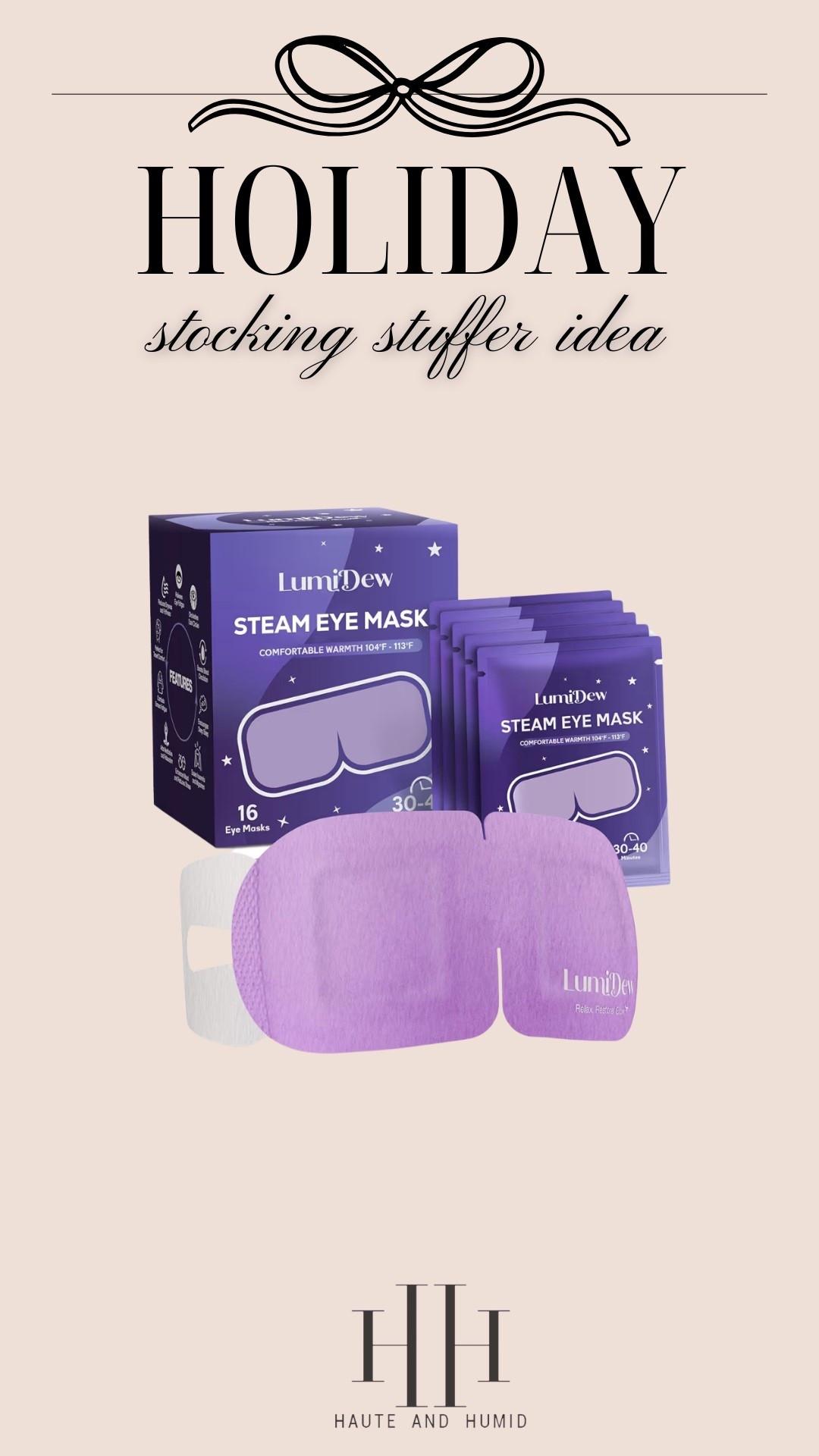 The reviews alone sold me on these eye masks!
They would make the perfect stocking stuffer


#LTKFindsUnder50 #LTKGiftGuide #LTKBeauty