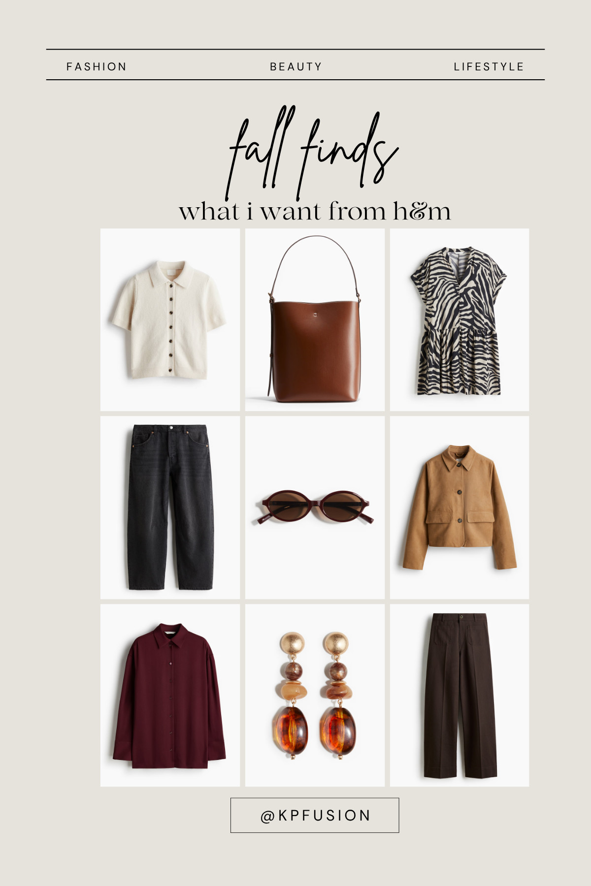 Now that it's Fall, consider adding a few of these transitional pieces from H&M to your wardrobe. Everything is under $100! 

 #LTKOver40 #LTKFindsUnder100 #LTKStyleTip