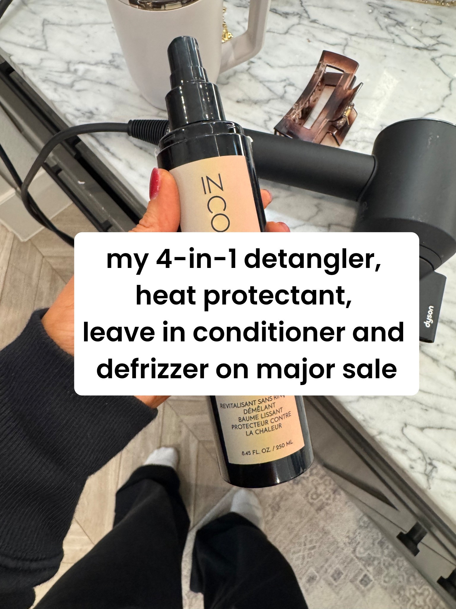 SARAHLIT35 to save on the product the girls steal from me daily! Detangler, protects from heat damage, de-frizzes, and act as a leave in conditioner