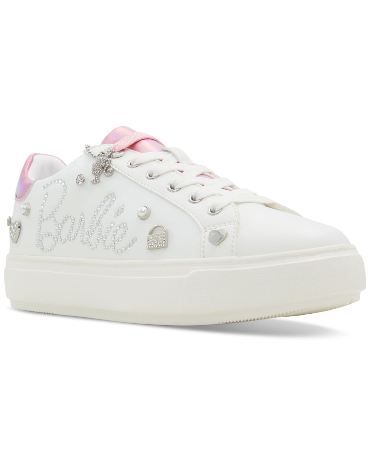 Aldo x Barbie Women's Barbiesneakr Logo Lace-Up Platform Sneakers Women's Shoes | Macys (US)