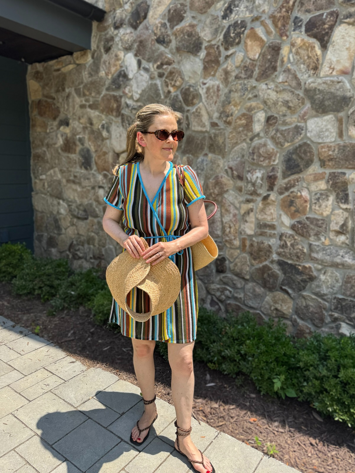 swimsuit coverup I love, beach cover up, pool cover up. I'm wearing size M 

 #LTKdayinmylife #LTKmomlife #LTKSeasonal