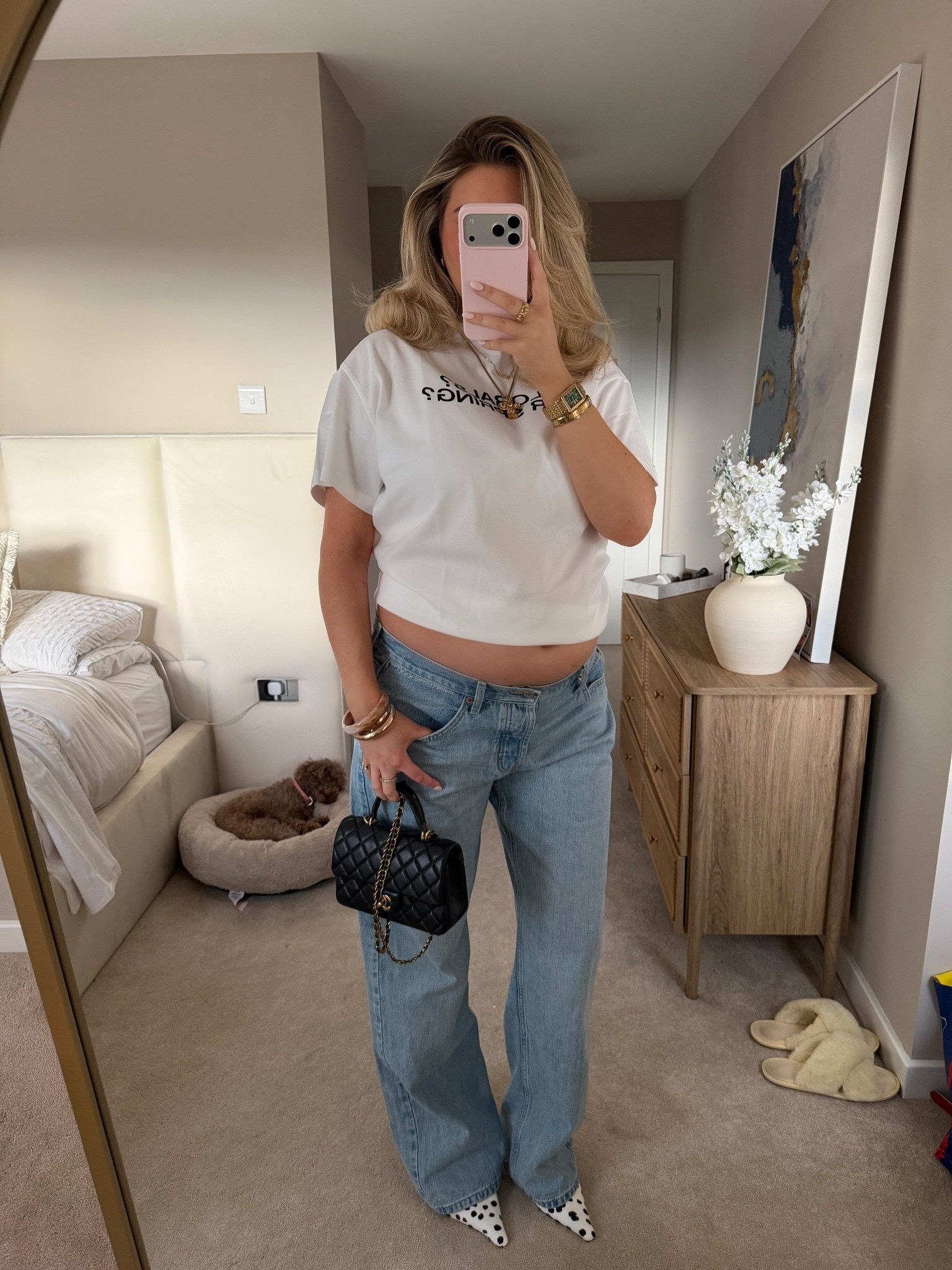 Pregnancy jeans 🫶🏻

#LTKuk #LTKmidsize