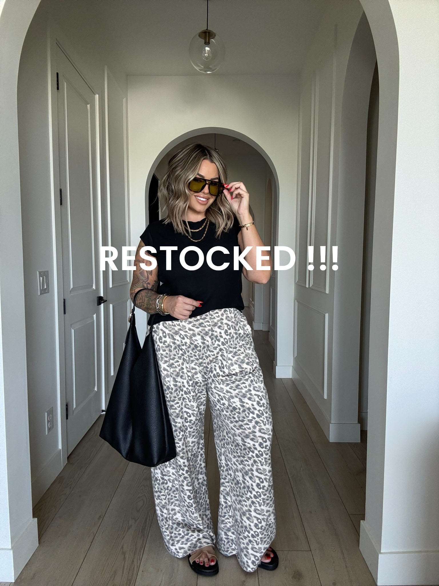 RESTOCK ON THE PANTS 

Top is old no link 
Pants L reg length on sale now.