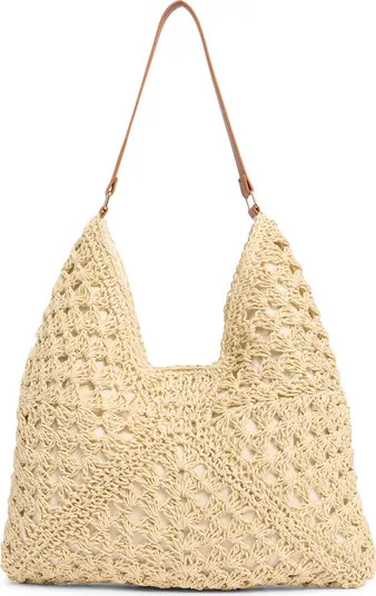 Bloom Straw Shoulder Bag | Nordstrom Rack