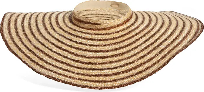 Cult Gaia Magda Wide Brim Straw Visor | Nordstrom Hats for Women Straw Hat Outfit Straw Beach Hat | Nordstrom