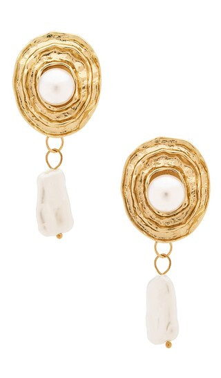 Lynn Earrings in Gold | Revolve Clothing (Global)