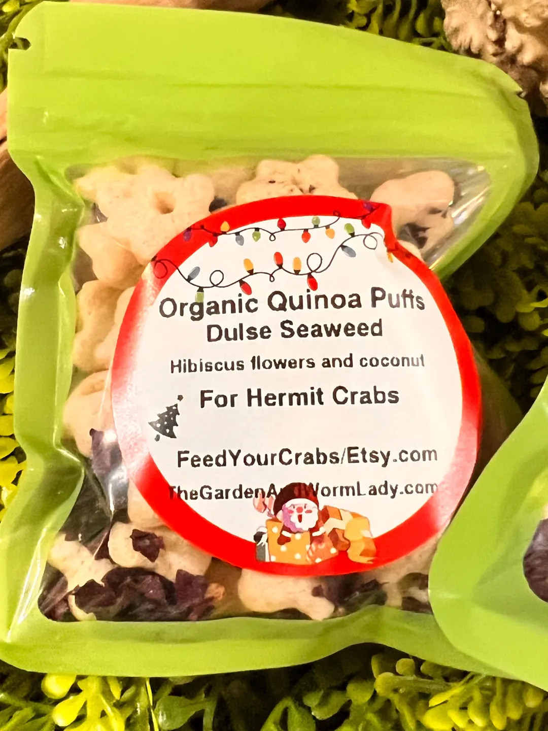 Organic Quinoa Stars With Dulse Seaweed for Hermit Crabs,. A Hermit Crab Favorite - Etsy | Etsy (US)