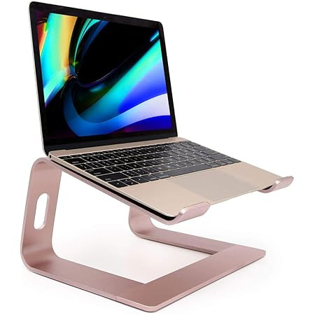 Soundance Laptop Stand, Aluminum Computer Riser, Ergonomic Laptops Elevator for Desk, Metal Holde... | Amazon (US)