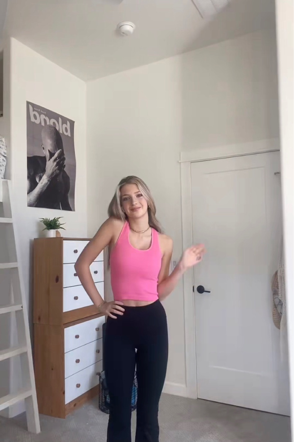 Flare leggings paired with hot pink tank top, comfy athleisure

#LTKU #LTKsalealert #LTKGiftGuide