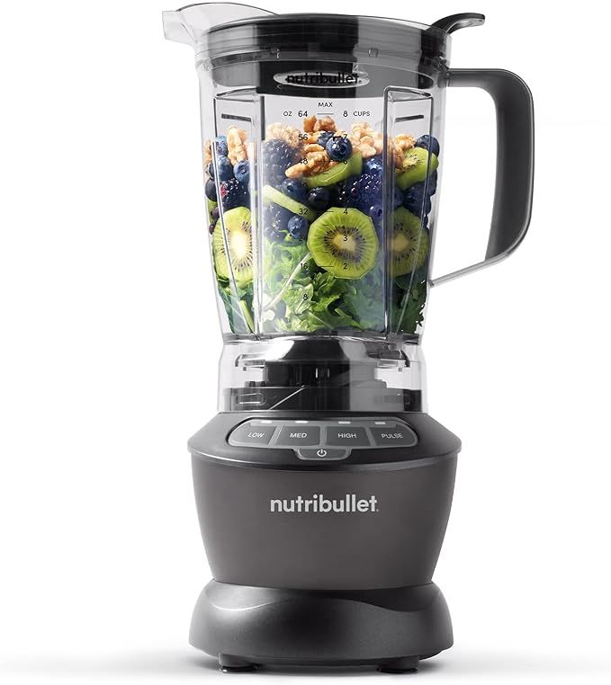 NutriBullet ZNBF30400Z Blender 1200 Watts, 1200W, Dark Gray | Amazon (US)