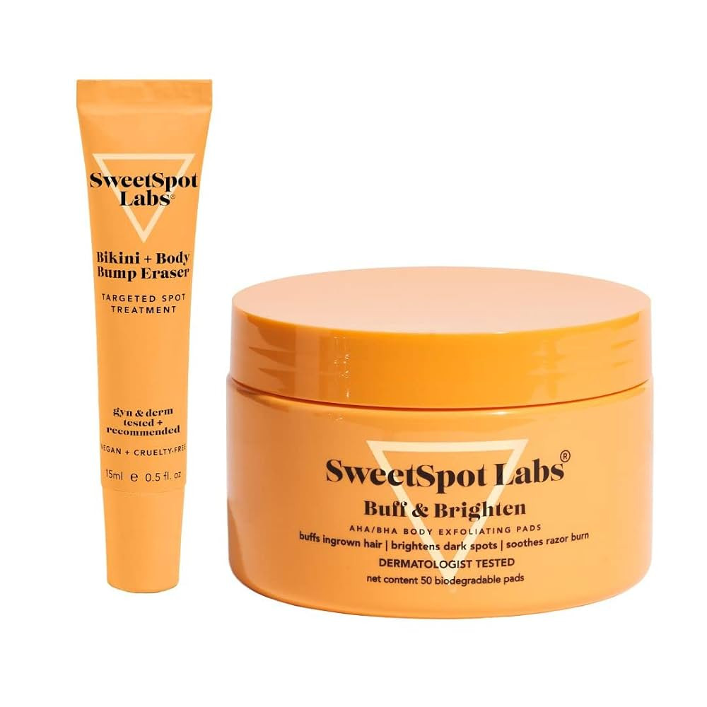 SweetSpot Labs Ingrown Hair Removal Kit | Razor Bump & Ingrown Hair Treatment For Bikini Area, Bo... | Amazon (US)