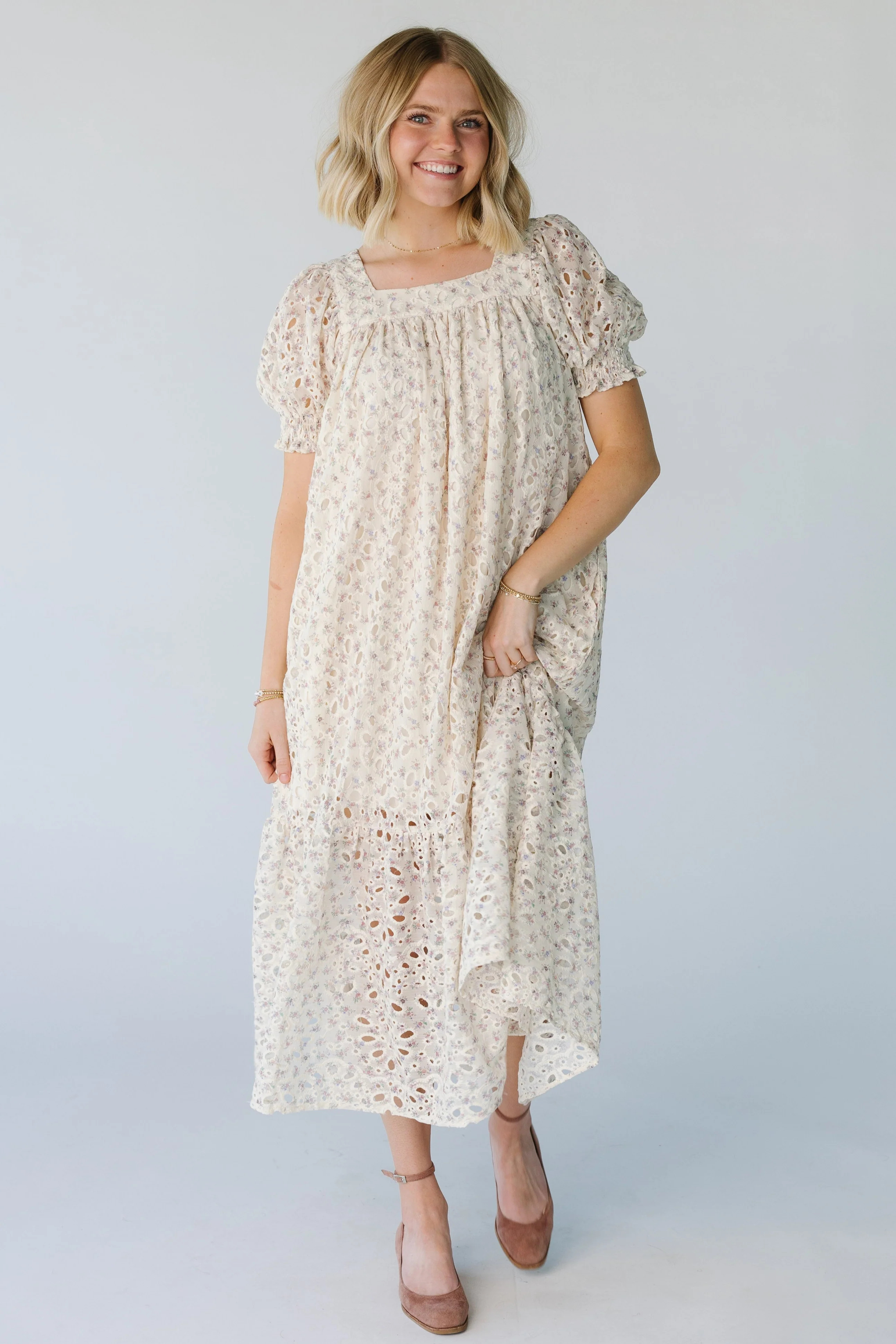 Brass & Roe Montana Eyelet Dress | Called To Surf