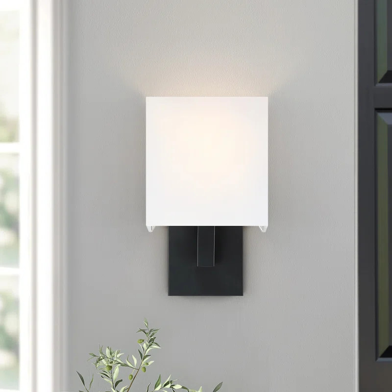 Chrisitne 1 - Light Dimmable Wall Sconce | Wayfair North America