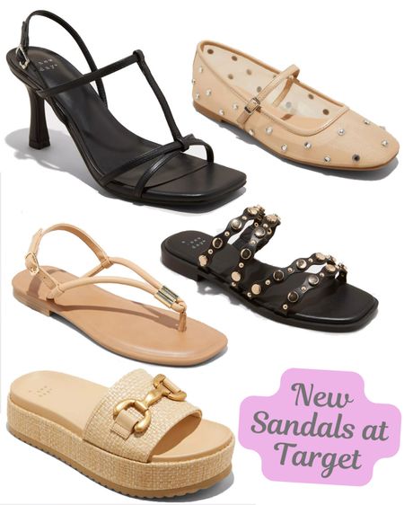 New Sandals at Target - Many Styles | target shopping | target style | target shoes | women’s shoes  

#LTKShoeCrush #LTKSeasonal #LTKStyleTip