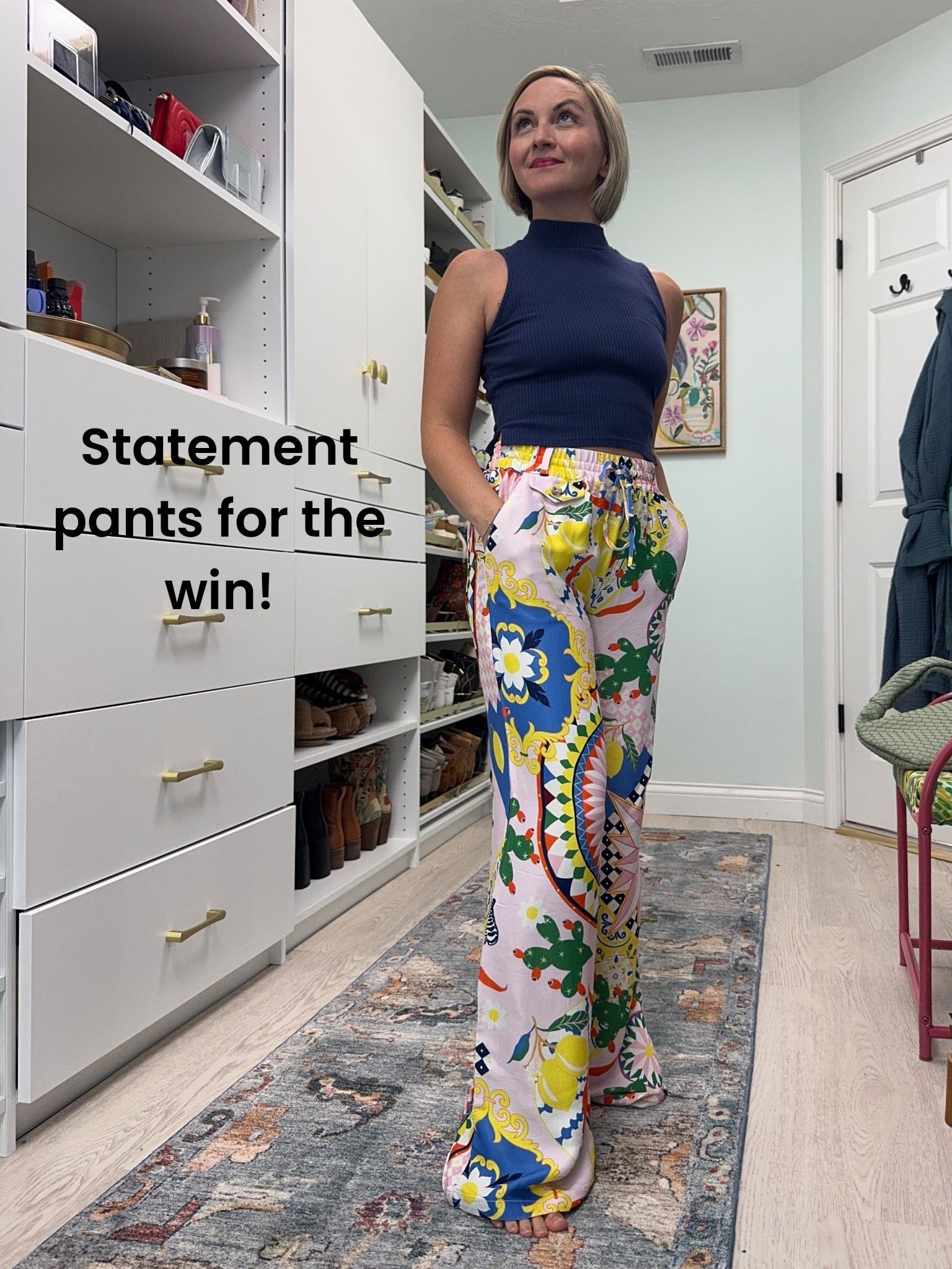 I’m currently trying to add more color to my wardrobe… These pants fit the bill to a T! They have a drawstring and are super stretchy and comfy, pockets, which are necessary, and belt loops if you wanna fancy it up even more…

#LTKStyleTip #LTKPetite