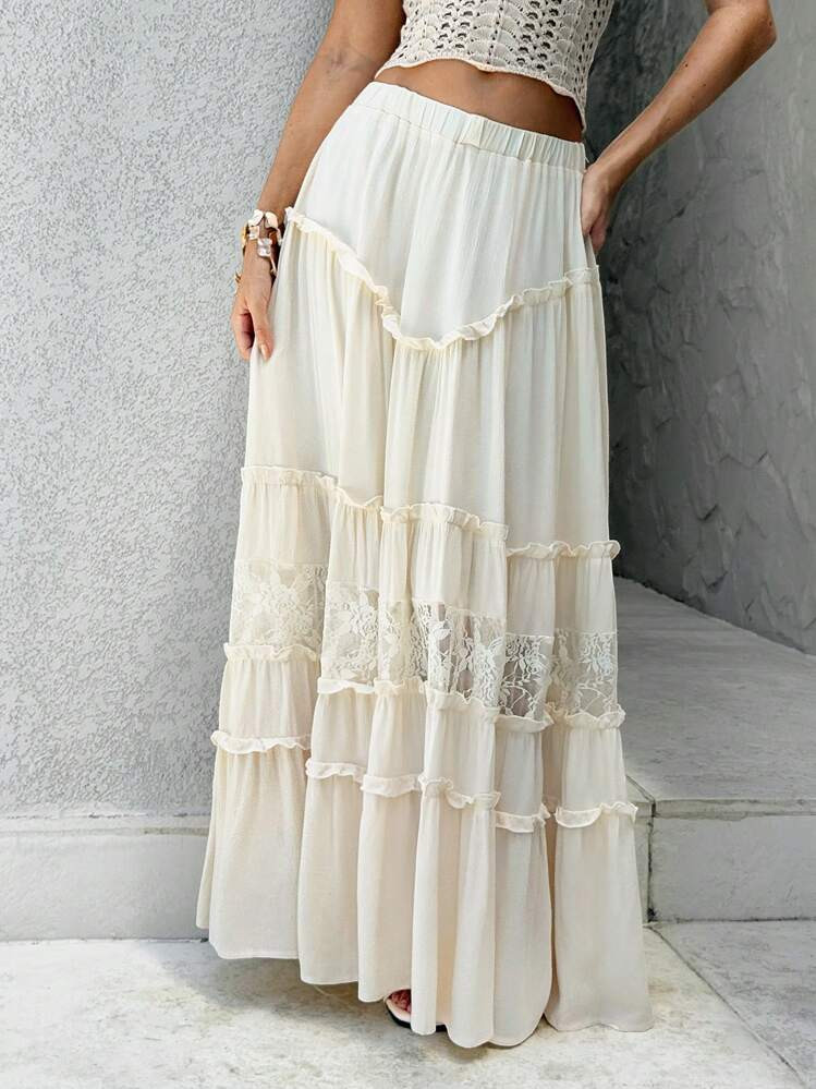 CA$40.19
-15%
CA$47.28
Extra Savings CA$7.09 Off
Flirla Apricot Pleated Lace Trim Skirt, Minimalist & Fashionable, Suitable For Summer
4.80
(25)
Size
CA
Size Guide
US 2 (XS)
US 4 (S)
US 6 (M)
US 8/10 (L)
92% of customers thought it was true to size 
Not your size? Tell me your size
 | SHEIN