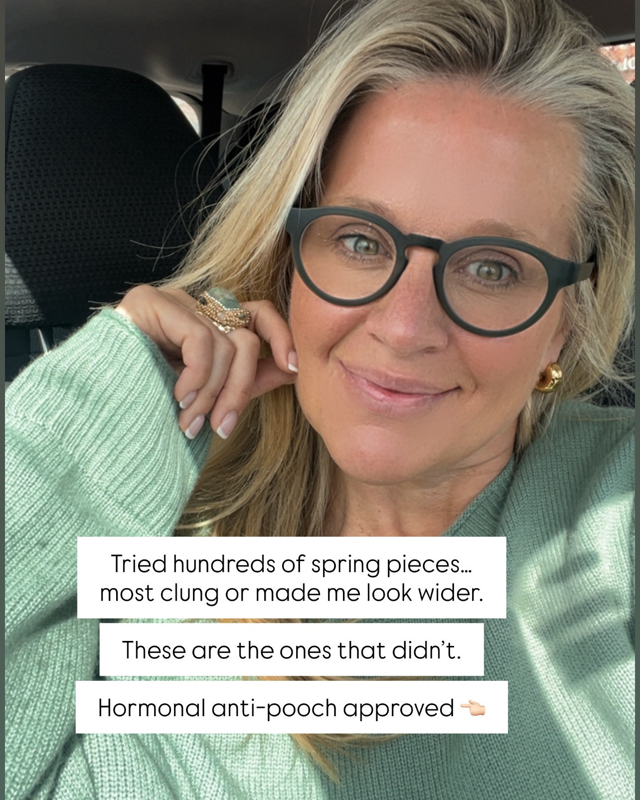  ✨Tap the bell, save and ❤️ for over 40 fashion, midlife style, midsize fashion and luxury looks for less. 

Most spring pieces aren’t the problem…
they’re just not built with the right strategy.

Here’s what actually works:

✔️ Lift (structure up top)
✔️ Release (no cling through the middle)
✔️ Lengthen (clean, vertical lines)

That’s the anti-pooch formula.

Not tighter.
Not oversized.
Just intentional.

Save this for your next outfit ✔️
👯‍♀️ share with someone who needs this

Comment COMFY and I’ll send every link 💌

Helping you look good, feel good 🤍
Lindsey

#over40style #midlifefashion #midsizefashion #bellyfriendly #effortlessstyle #genxstyle #styleover40 #confidenceover40 #polishedcomfort #ltkover40

#LTKOver40 #LTKMidsize #LTKSaleAlert