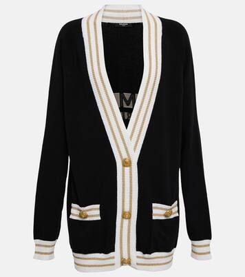 Oversized wool and cashmere-blend cardigan | Mytheresa (US/CA)