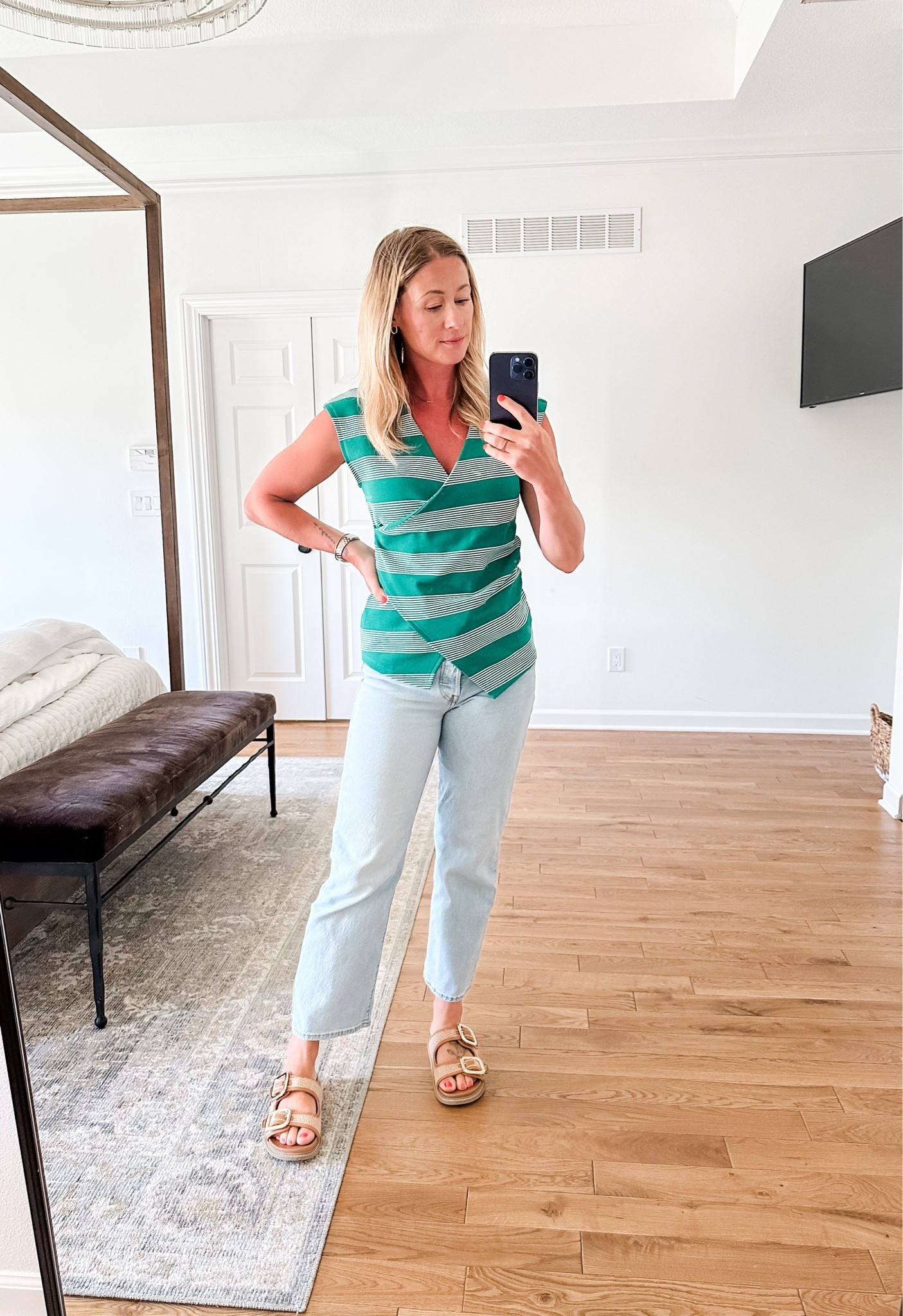 It’s my favorite time of the year… Anthropologie 50% off clearance time!! Some items I purchased are officially out of stock but I was able to link this top- it’s only $15!! So chic and flattering. And great color for my spring girlies. Linked this top and other items I got- sale ends today!

#LTKgrwm #LTKootd #LTKdayinmylife