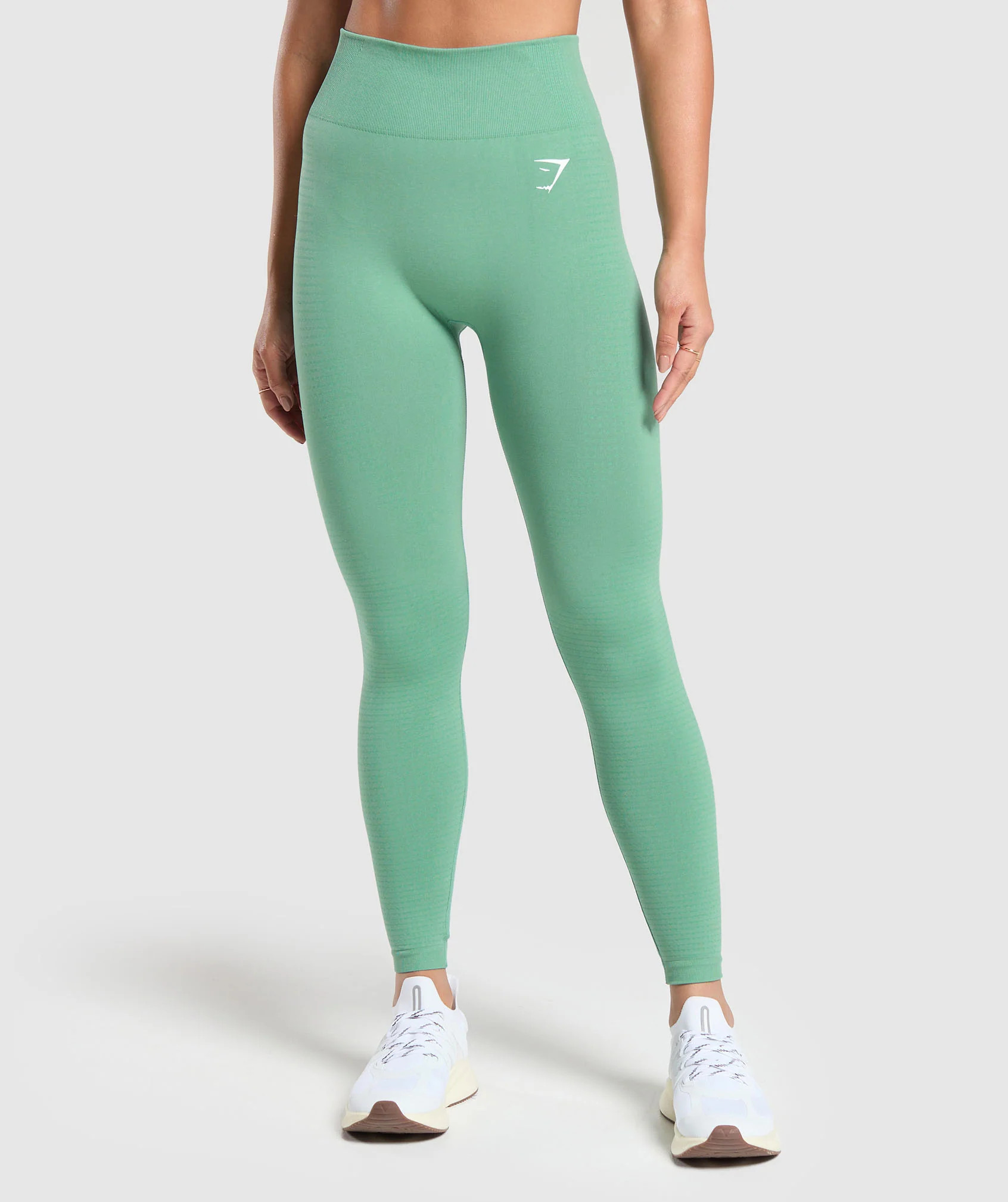 Gymshark Vital Seamless 2.0 Leggings - Lagoon Green/Marl | Gymshark (Global)