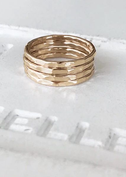 Thick Stacking Ring | James Michelle