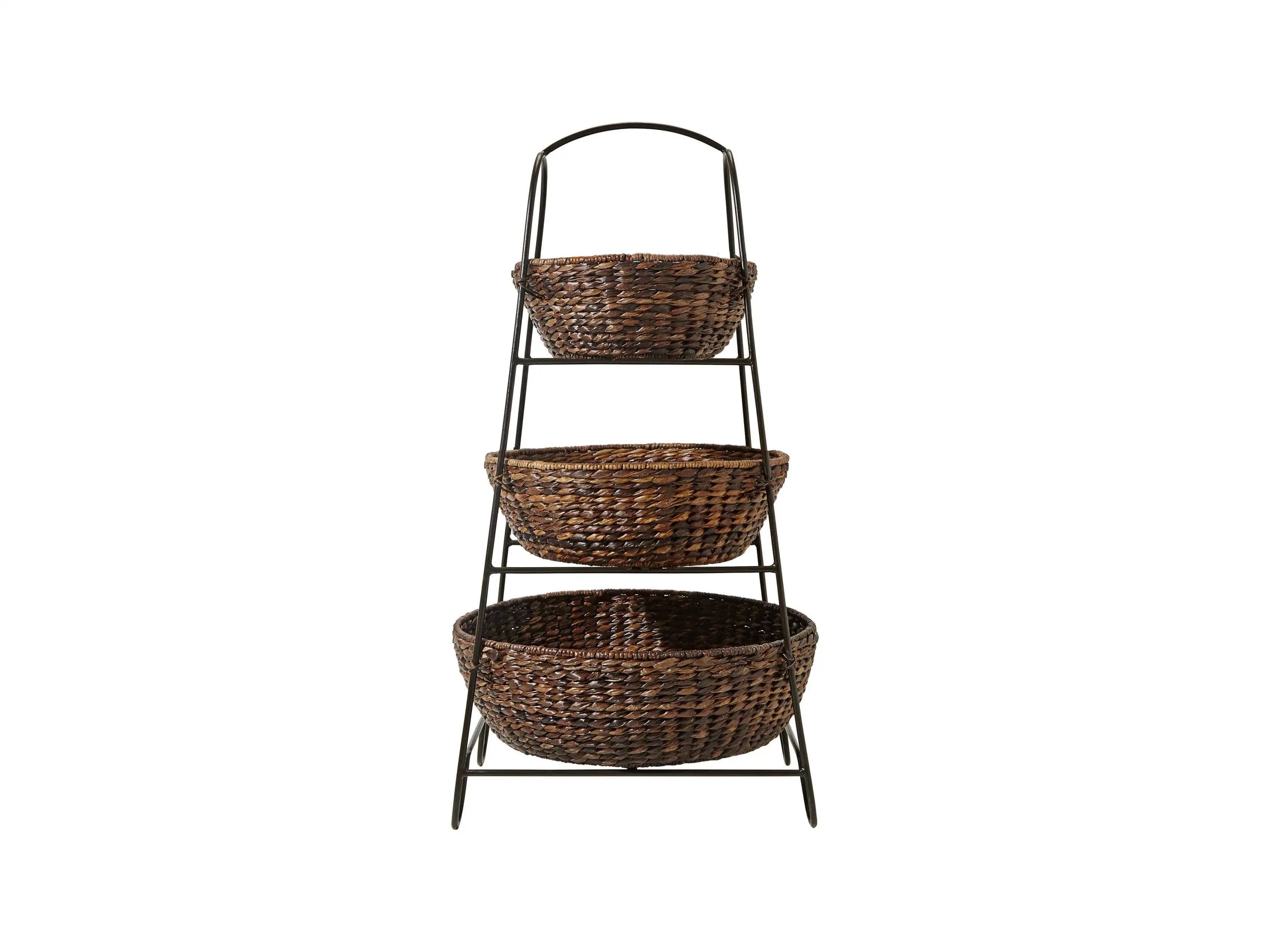 Three Tier Storage Basket | Arhaus