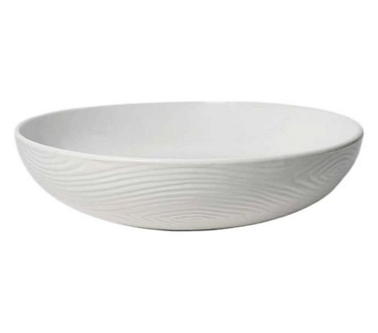 Temp-tations 4-qt Shallow Pasta Serving Bowl | QVC
