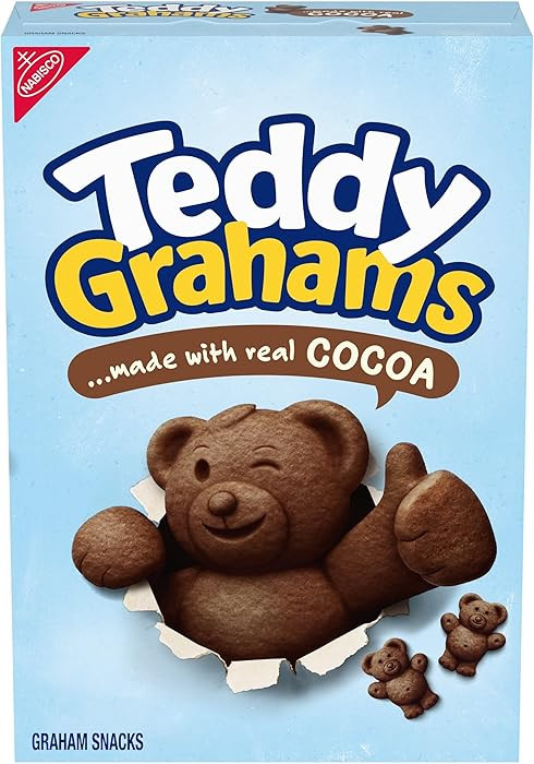 Teddy Grahams Chocolate Graham Snacks, 10 oz | Amazon (US)