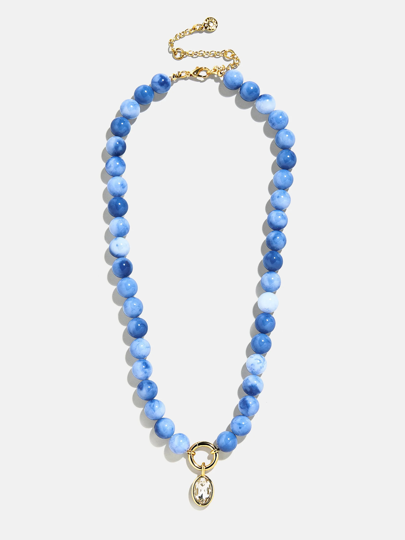Janette Beaded Ring Necklace - Sodalite | BaubleBar