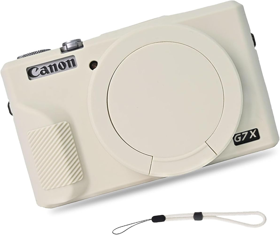 Camera Case for G7X Mark III Camera, Anti-Scratch Slim Fit Soft Sleeve, Silicone Protective Cover... | Amazon (US)