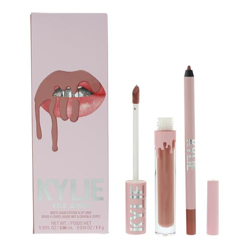 Matte Lip Kit - 802 Candy by Kylie Cosmetics for Women - 2 Pc 0.10 oz Matte Liquid Lipstick, 0.03 oz Lip Liner | Amazon (US)