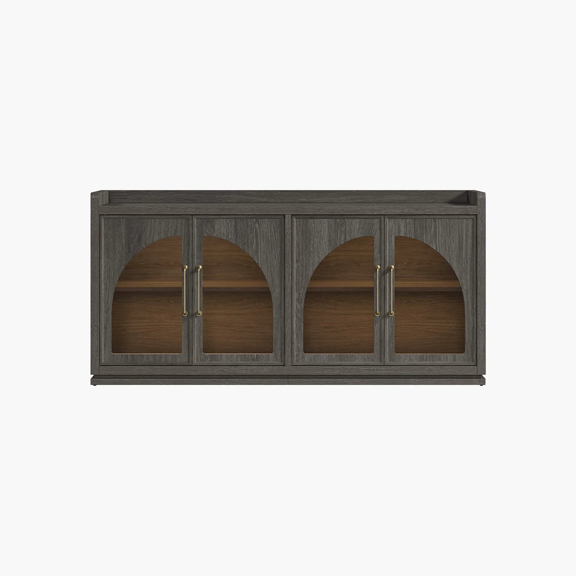 Helio Glass-Door Sideboard Cabinet | SICOTAS