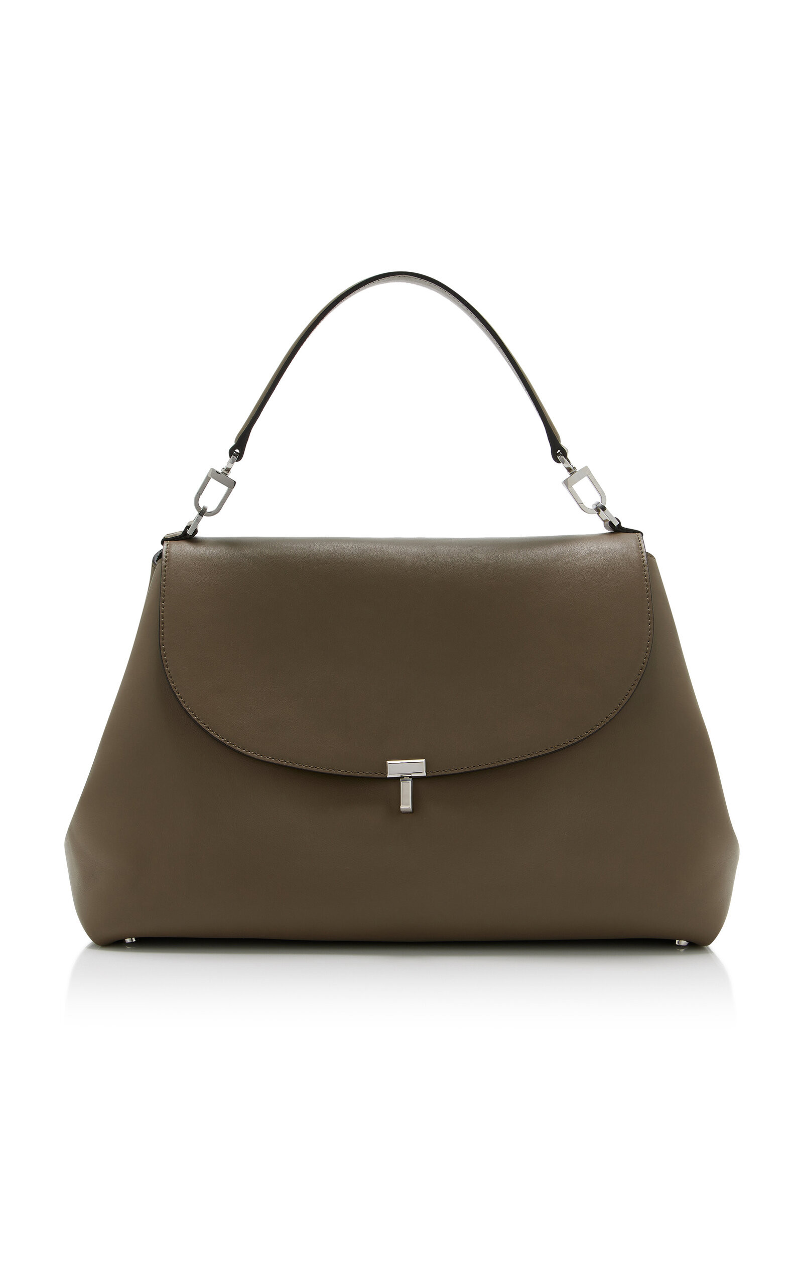 T-lock Leather Satchel | Moda Operandi (Global)