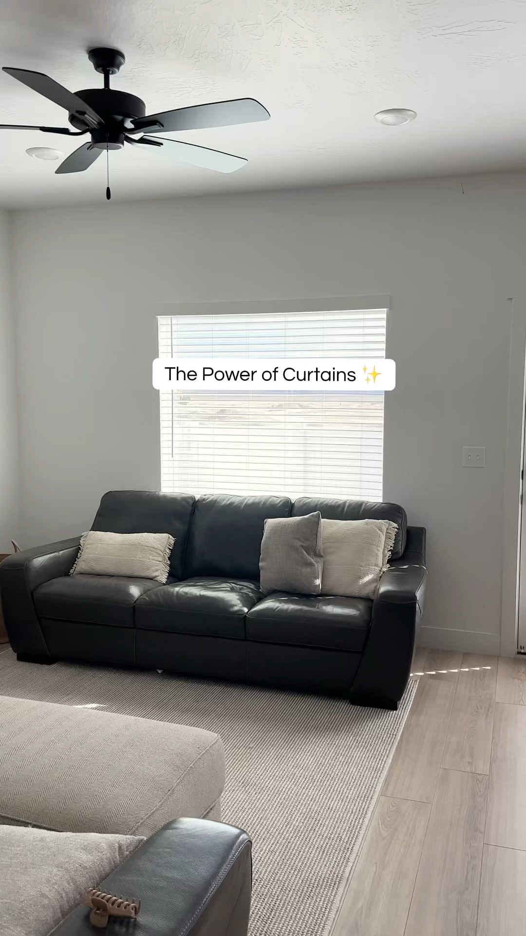 Before and after Twopages curtains! Made the biggest difference in my living room! Color: Ivory Whitee

#LTKHome