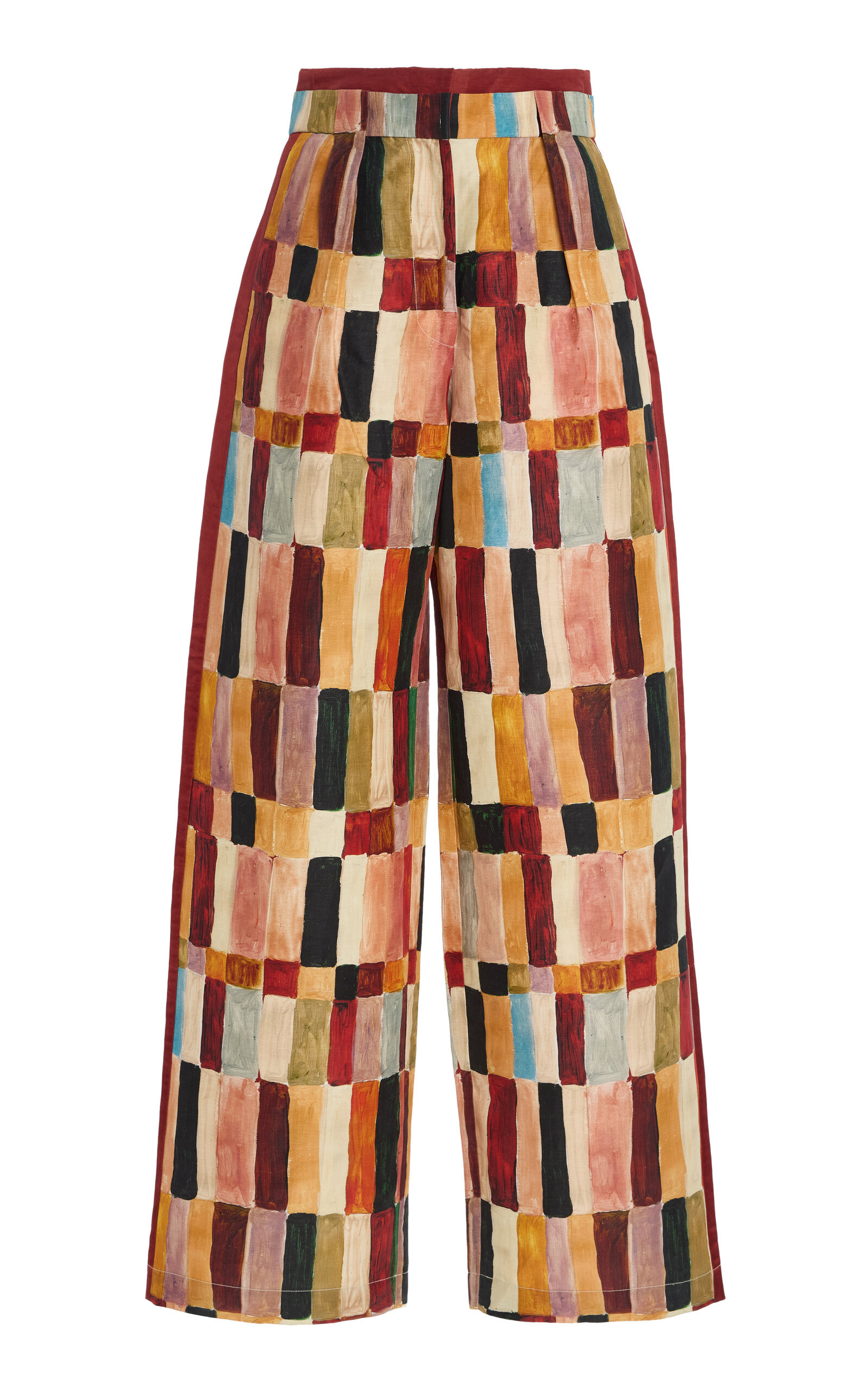 Marjorelle Linen-Silk Wide-Leg Pants | Moda Operandi (Global)