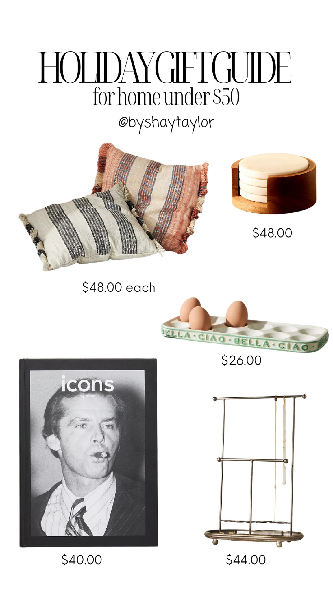 Holiday Gift Guide Under $50



#LTKHoliday #LTKfindsunder50 #LTKGiftGuide