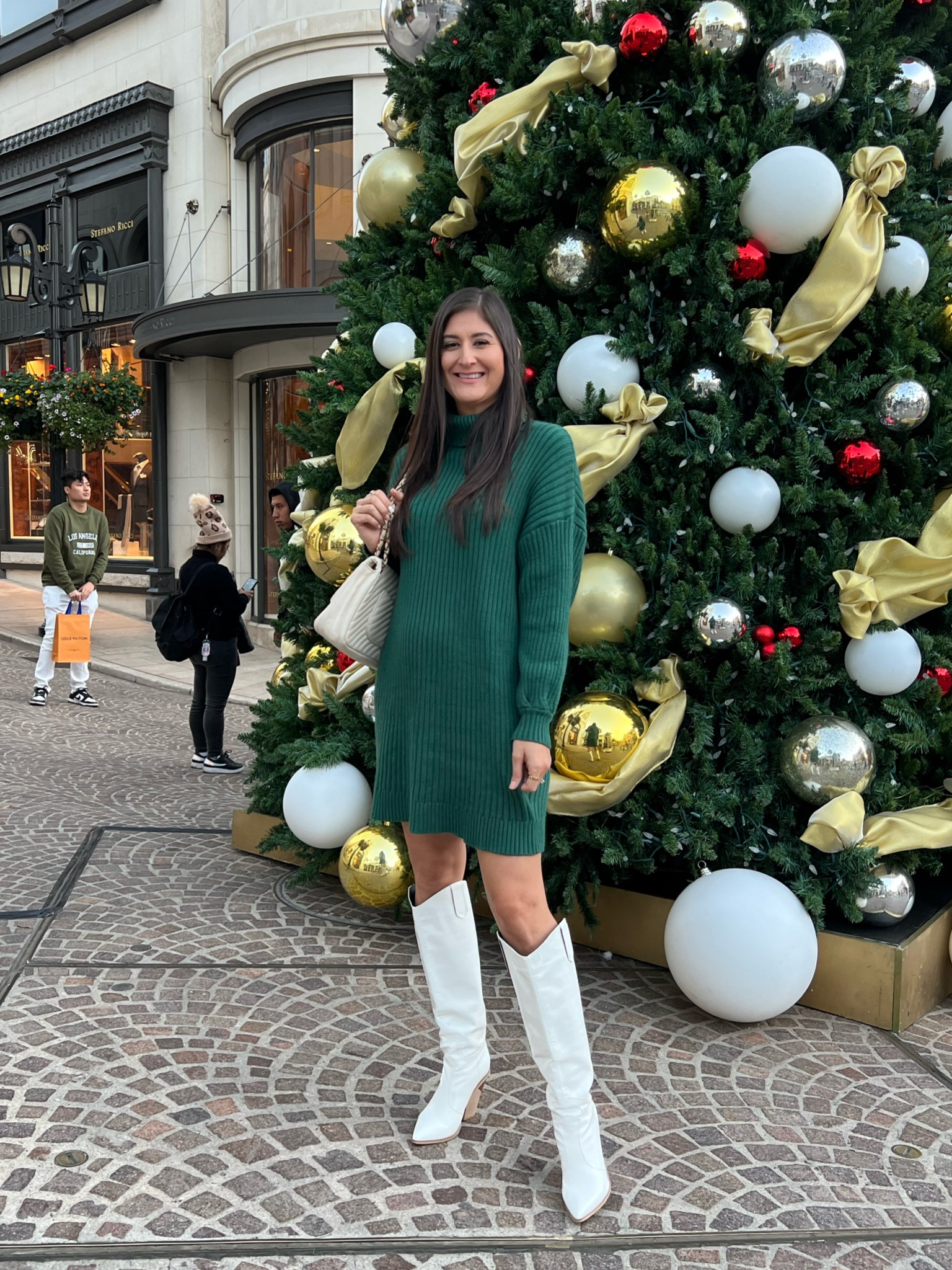 Fall outfits. Sweater dress. I’ve had this dress for a while. I’ve worn it while pregnant and not. Here I am 4 months pregnant. It’s not maternity but it’s cute for the bump too. It comes in lots of colors.



#LTKHoliday #LTKSeasonal #LTKHolidaySale