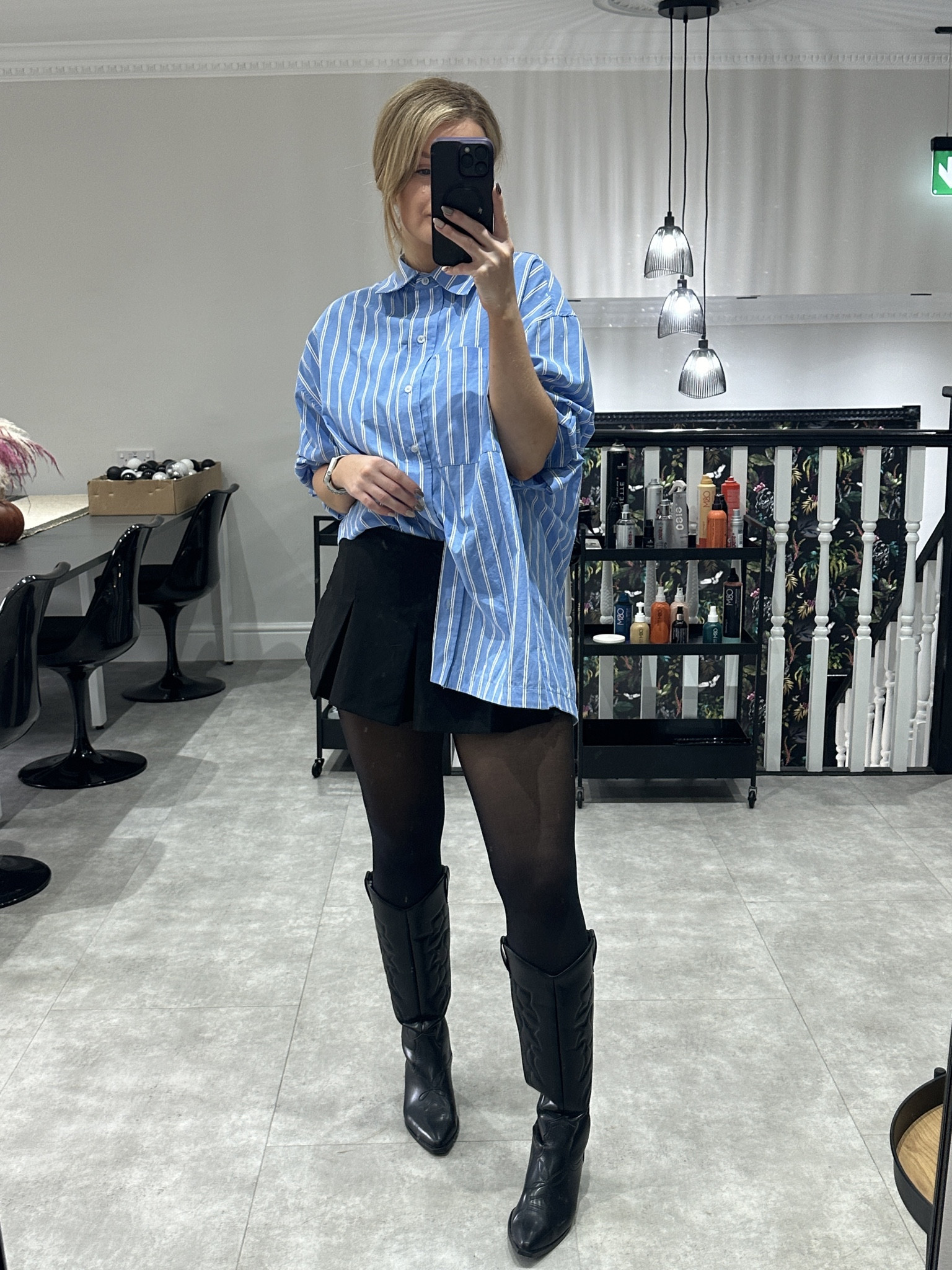 Actual shirt is Bershka. Skirt / Zara.

#LTKworkwear #LTKfindsunder50 #LTKfindsunder100