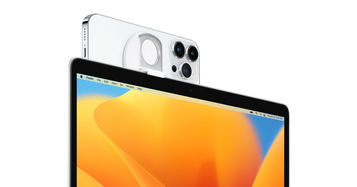 Belkin iPhone Mount with MagSafe for Mac Notebooks | Apple (US)