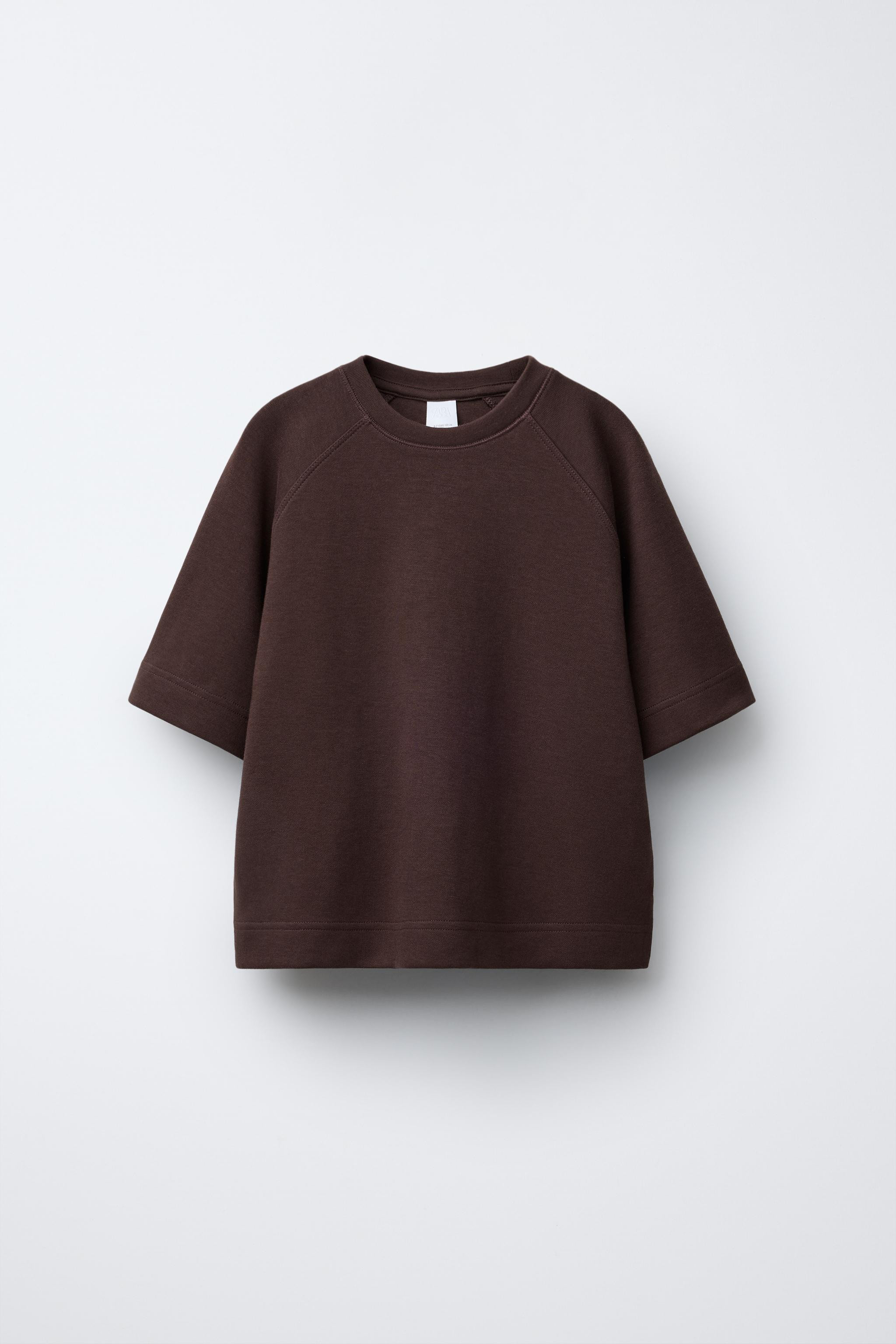 BASIC INTERLOCK T-SHIRT | Zara US
