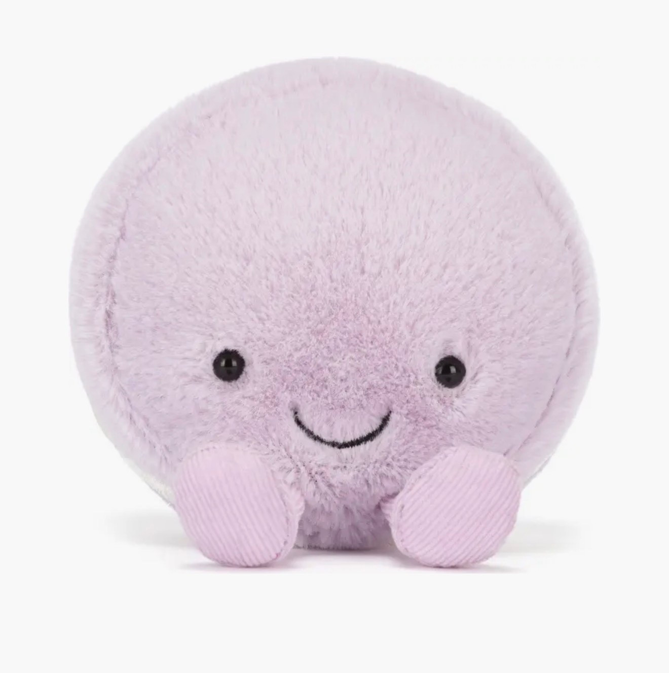 Amuseables May Macaron Plushie
Jellycat

Here's your favorite sweet tooth's free pass to play with their food: a snuggly macaron plushie featuring a stitched smile, corded feet and a pretty lavender hue.

#LTKspring #LTKKids #LTKSeasonal