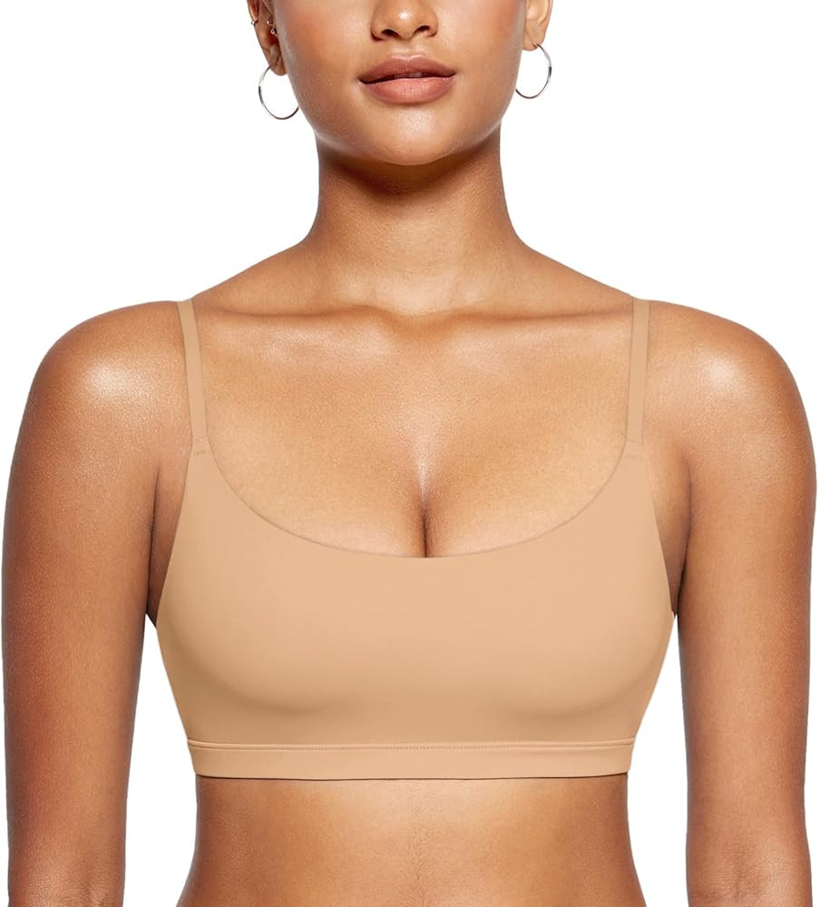 Women's Inbarely Bralettes Cami Bras No Underwire Wireless Seamless Unlined Comfort Sports Bra | Amazon (US)