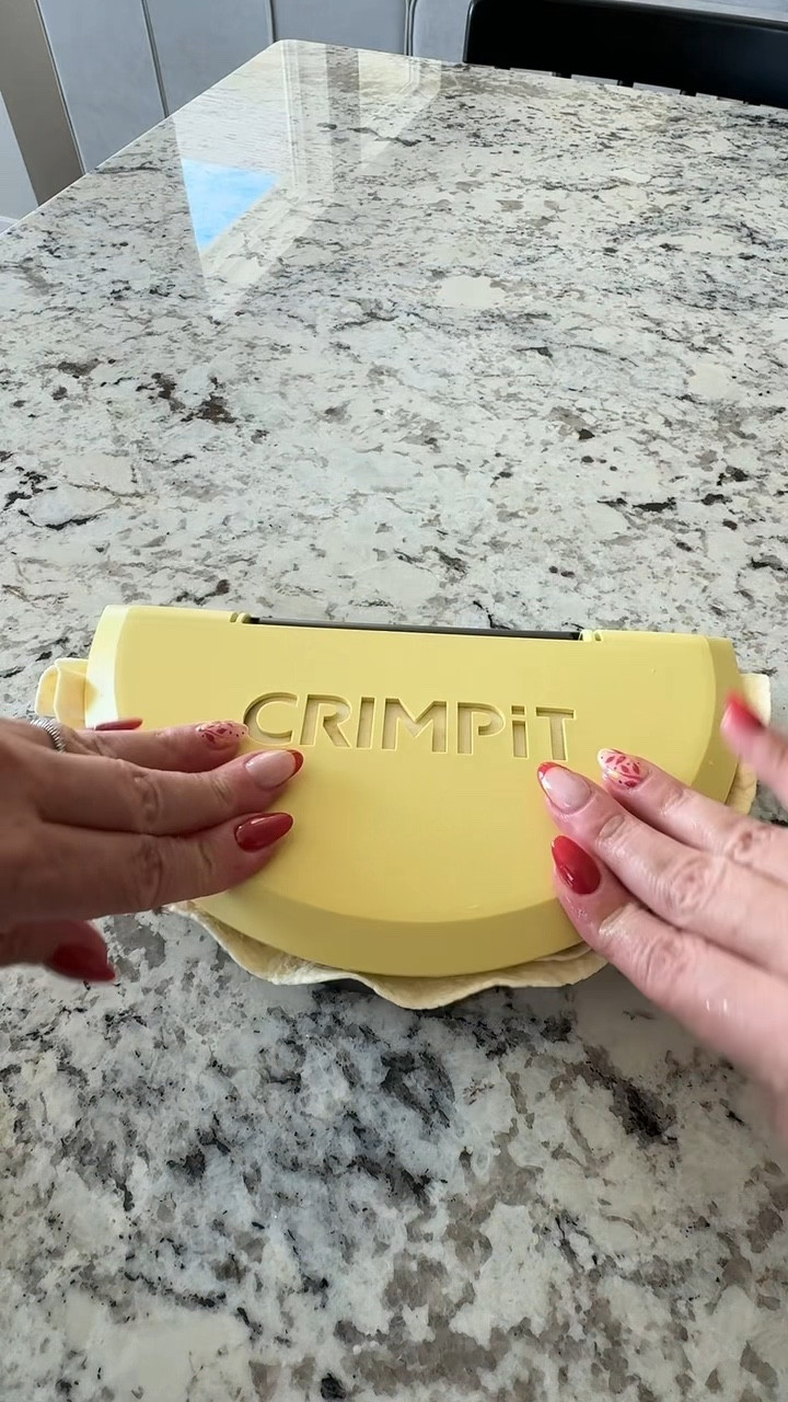 Messy wraps? Not anymore 🙌 The CRIMPiT tortilla sealer keeps everything perfectly crimped into a pocket — from breakfast burritos to cheesy quesadillas and even sweet dessert wraps 🍓✨. Seal it, heat it in the air fryer, pan, or microwave, and enjoy endless recipe ideas without the mess. A must-have kitchen hack for quick, easy, and delicious meals!

Kitchen tools, cooking essentials, easy meals, cooking utensils 

#LTKHome #LTKFamily