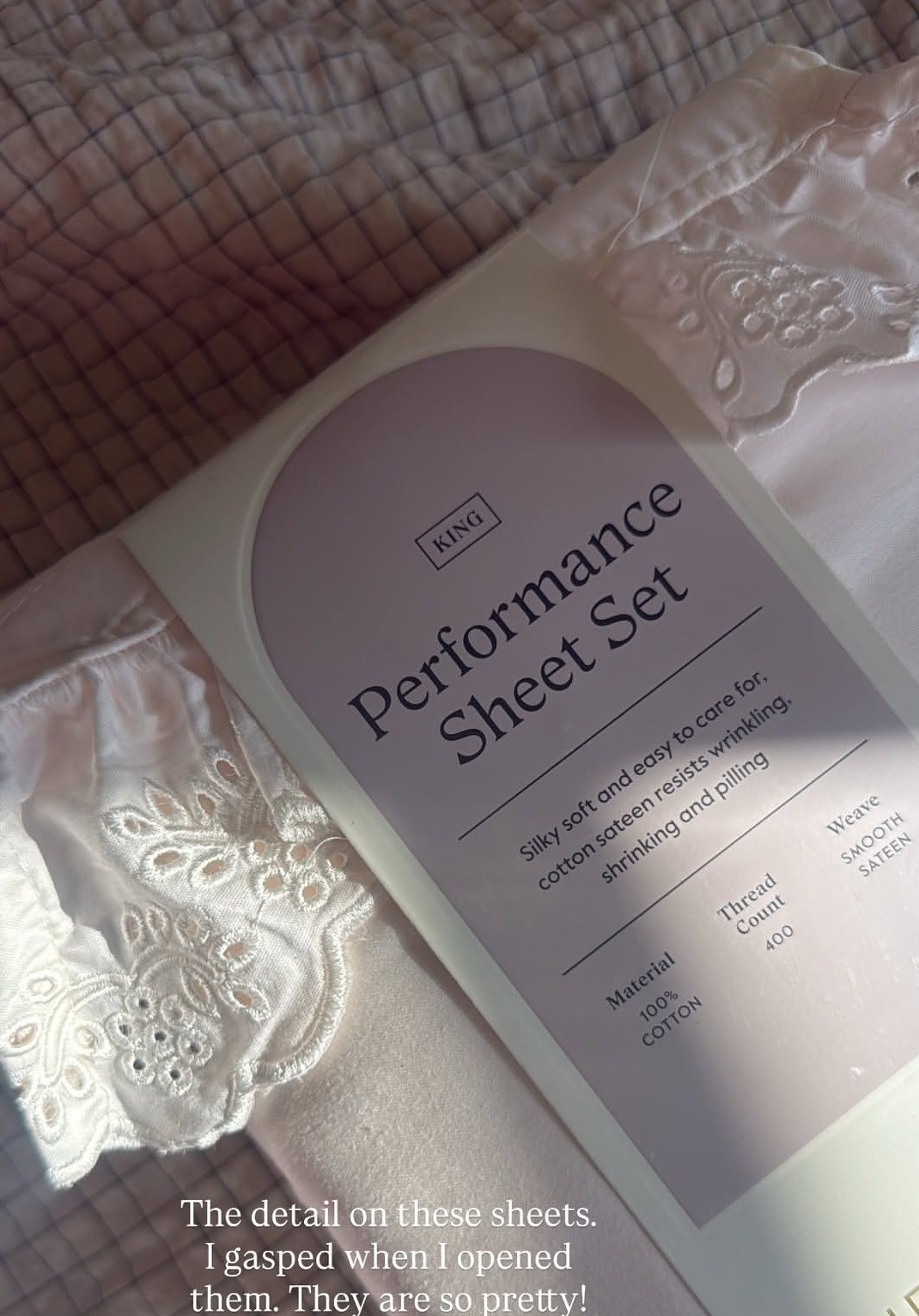 These sheets you guys. I'm smitten.  

 #LTKHome